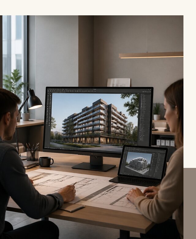 3D визуализация архитектуры и объектов строительства в Костомукше