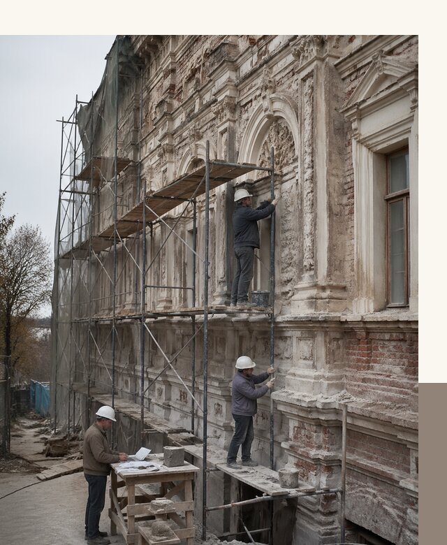 Реставрация объектов культурного наследия под ключ в Костомукше
