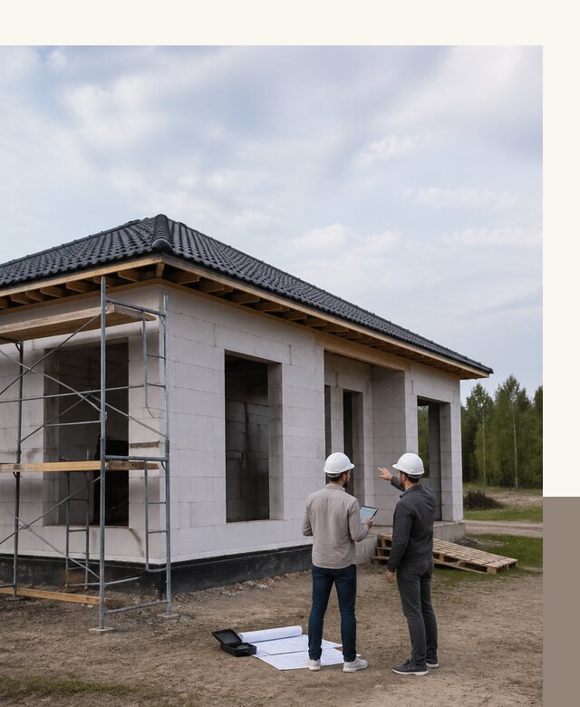 Проектирование одноэтажных домов из газобетона в Костомукше